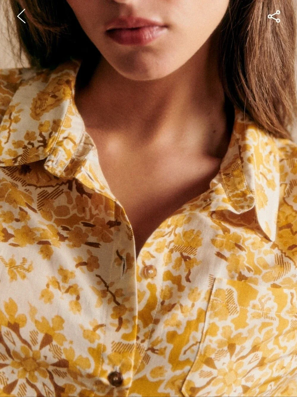 Sezane Tomboy Shirt - Picture 8 of 8